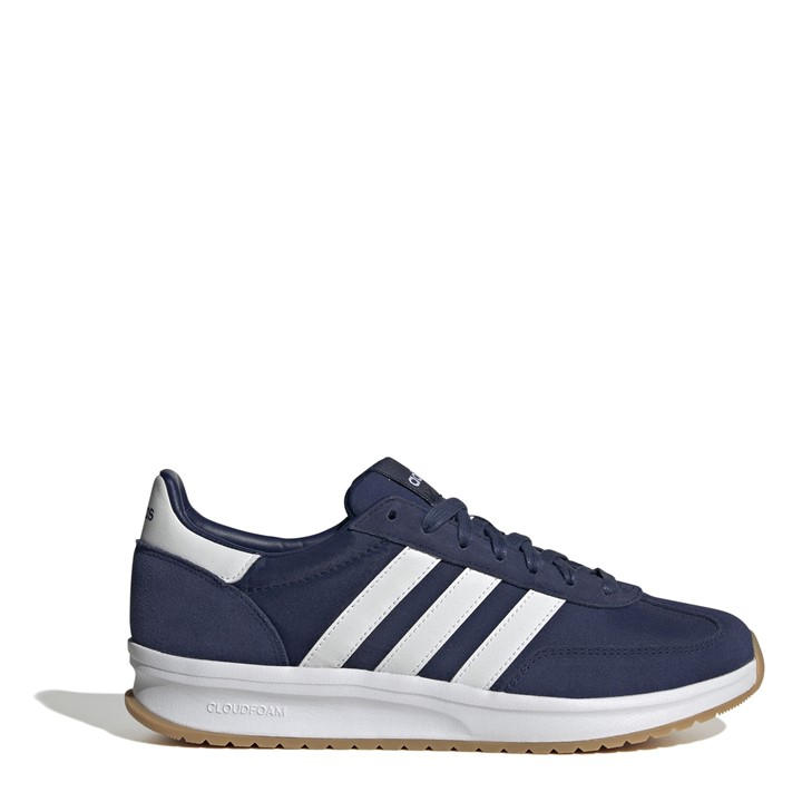 Adidas Men's Blue Run 70S 2.0 Low-Top Trainers in Size 9, Sports Direct