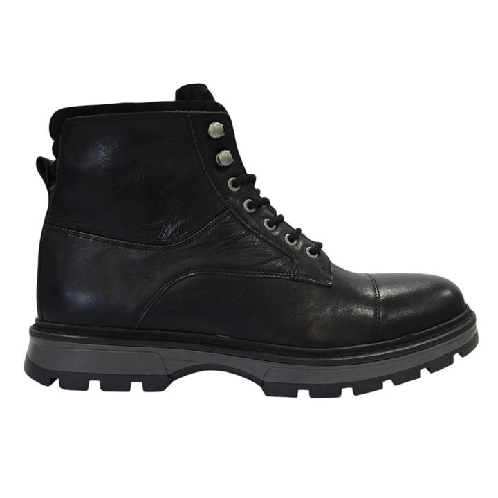 Firetrap Men's Black Ralf Hiker Rugged Boot in Size 9, Sports Direct