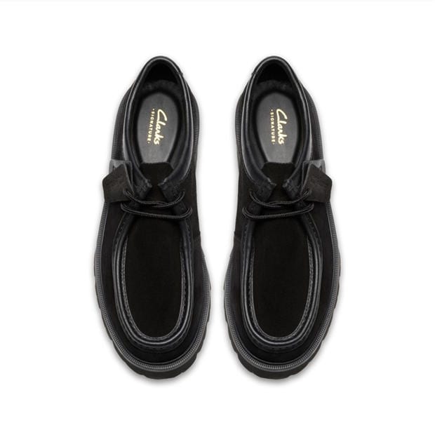 Black Sde - Clarks - Men's Moc Toe Formal Shoes