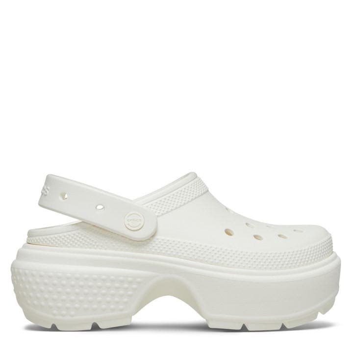 Crocs Men's White Stomp Clog in Size 8, Sports Direct