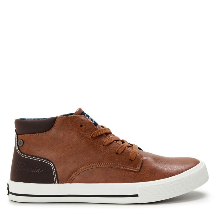 Original Penguin Men's Brown Miles Chukka Boots in Size 11, Sports Direct
