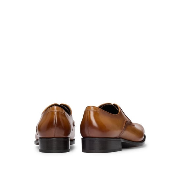 Medium Brown - Boss - Men's Derby Shoes
