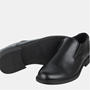 Black - Giorgio - Mens Slip on Derby Shoes