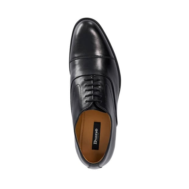 BLACK/-LEATHER - Dune London - Men's Derby Shoes