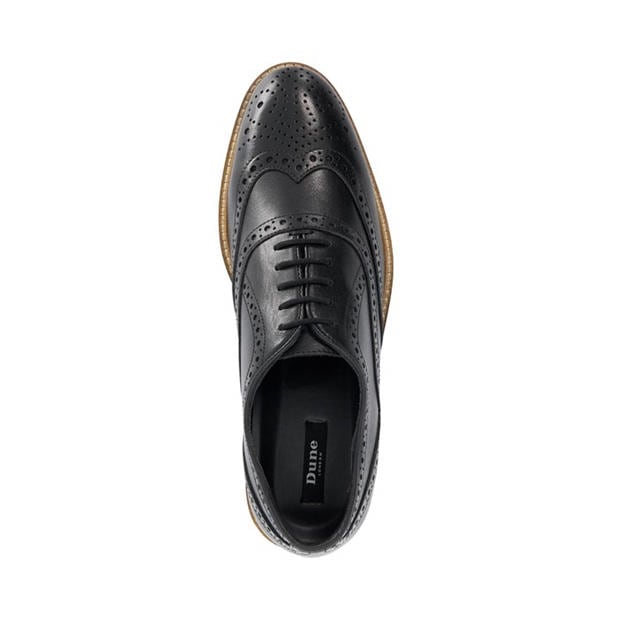BLACK - Dune London - Men's Brogues