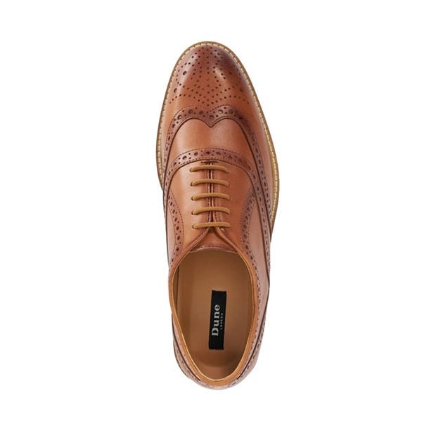 BROWN - Dune London - Men's Brogues