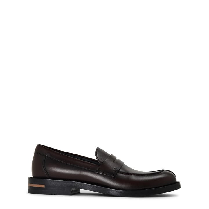 Boss Men's Brown Enri Loaf Ltpe 10246727 01 Loafers in Size 7.5, Sports Direct