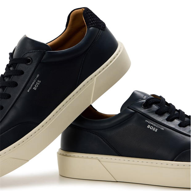 Dark Blue - Boss - Men's Classic Low-Top Trainers