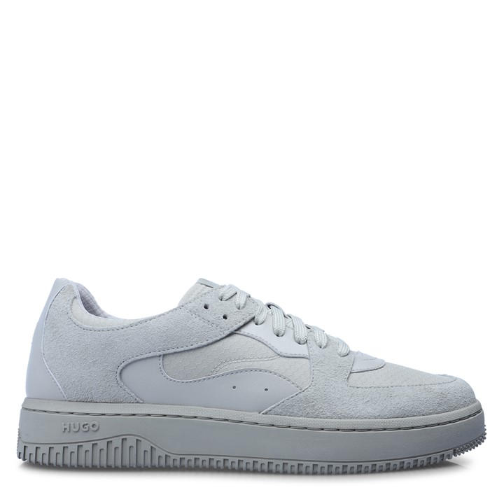 Hugo Men's Beige Low-Top Trainers in Size 11, Sports Direct