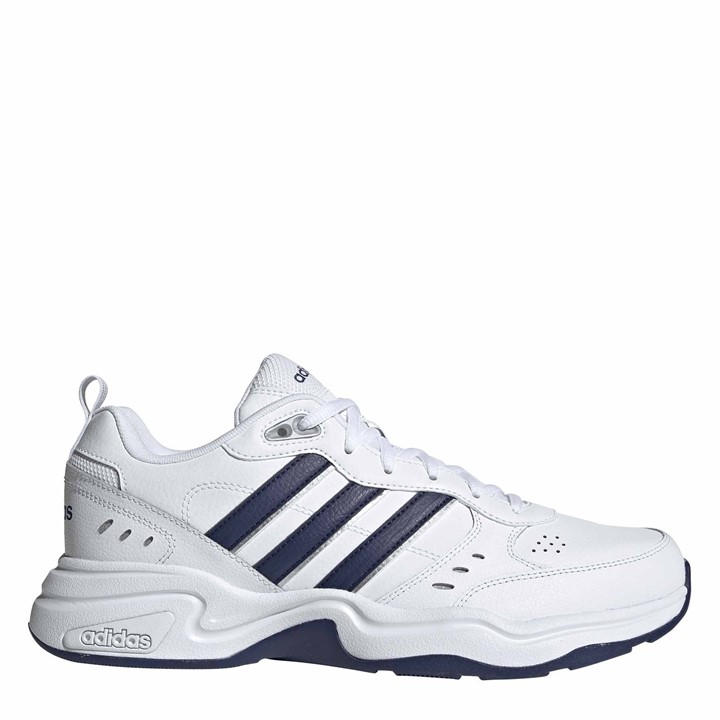 Adidas Men's White Strutter Shoes in Size 10, Sports Direct