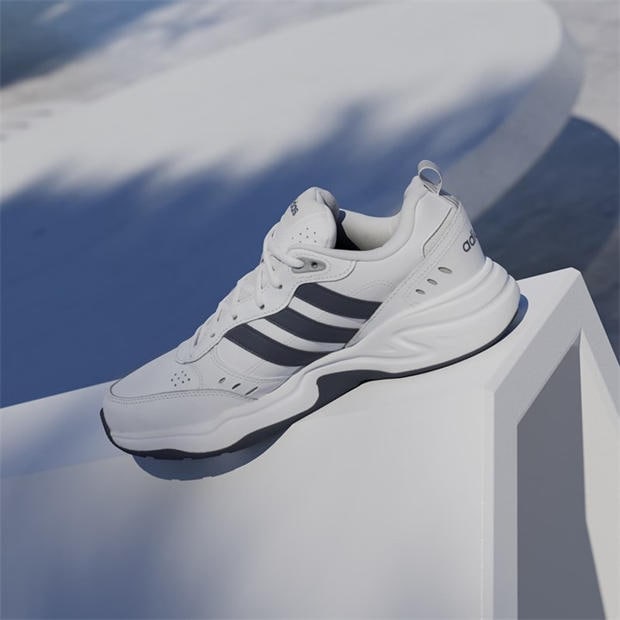 Wht/Navy/Grey - adidas - Strutter Shoes Mens
