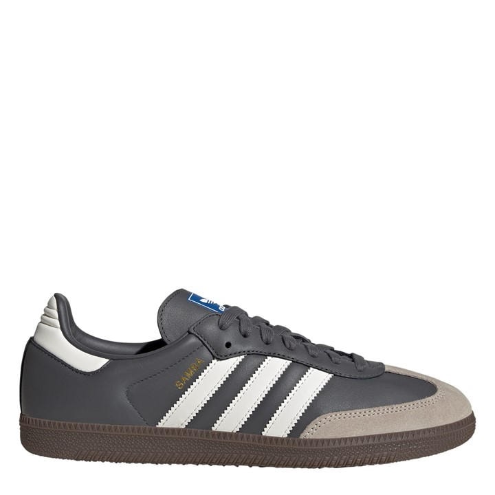 Adidas Originals Men's Grey Samba Og Trainers in Size 11, Sports Direct