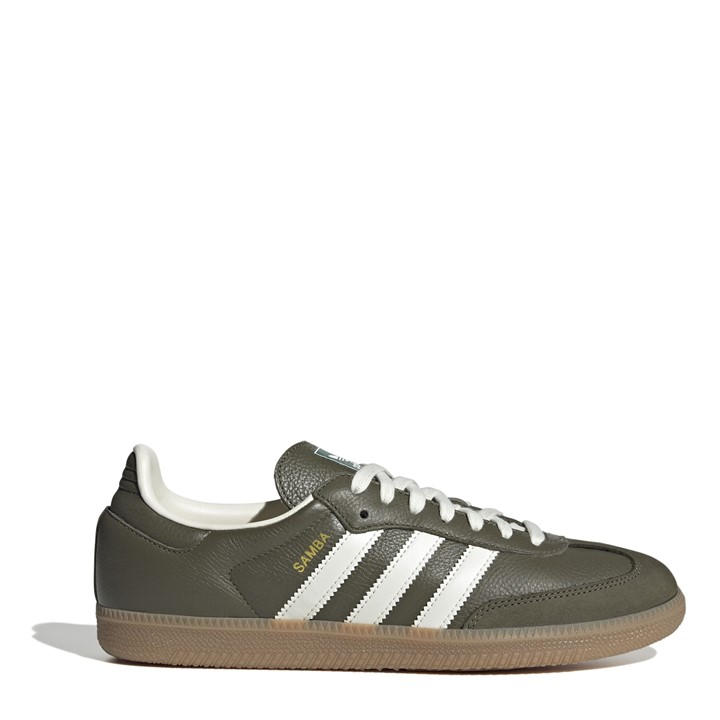 Adidas Originals Men's Green Samba Og Trainers in Size 8, Sports Direct