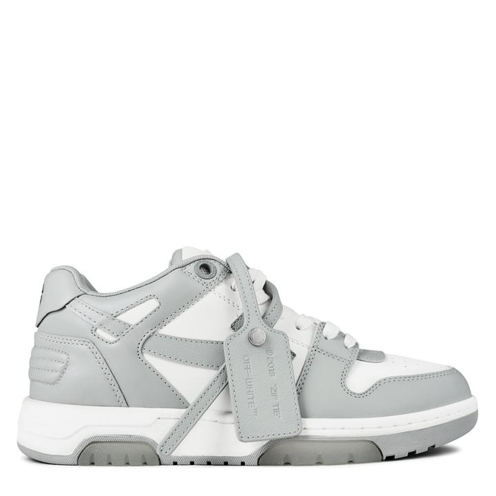Off White Men's White Off Out Of Office Classic Trainers, Trademark Branding in Size 8.5, Sports Direct