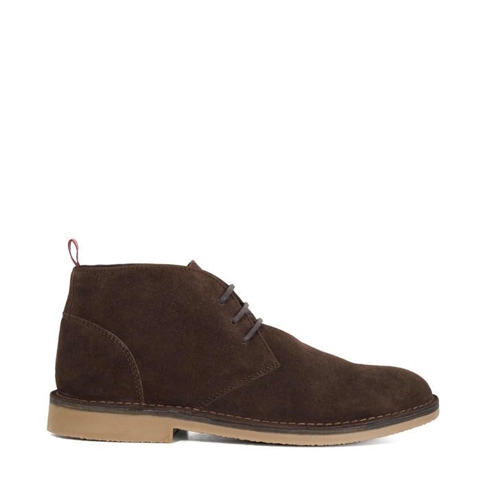 Dune London Men's Brown Creed Chukka Boots in Size 7, Sports Direct