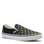 LODEN GREEN - Vans - Classic Slip-On Checkerboard Shoes