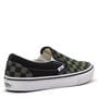 LODEN GREEN - Vans - Classic Slip-On Checkerboard Shoes