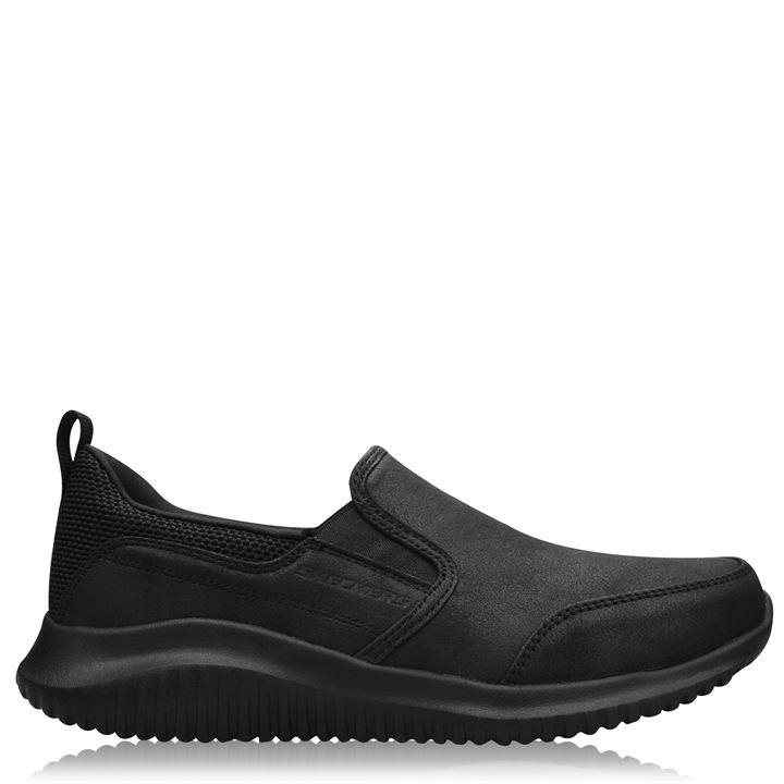Skechers Men's Black Flection Trainers in Size 9.5, Sports Direct