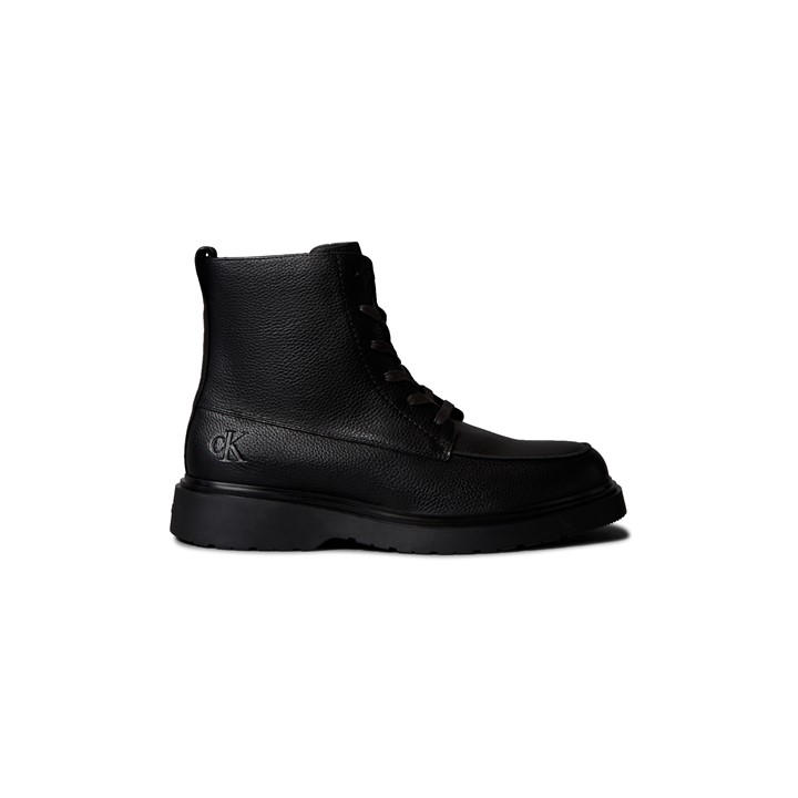 Calvin Klein Men's Black Leather Chukka Boots