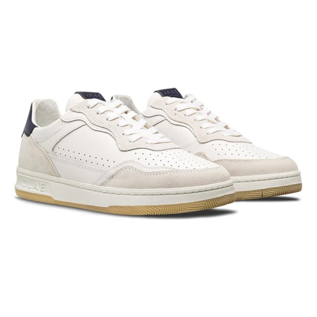 Wht/Nvy/Gum - Clae - Unisex Adults Low-Top Trainers