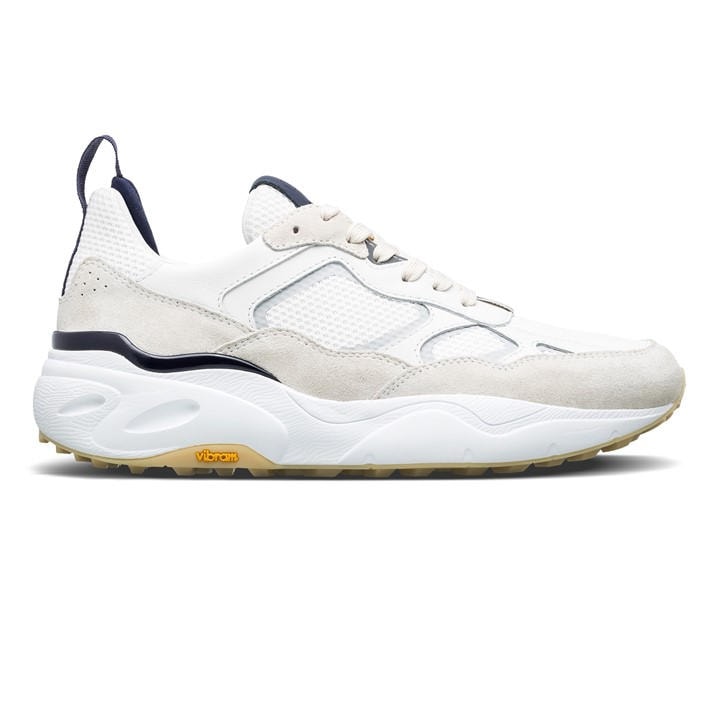 Clae  White  Low-Top Trainers in Size 9, Sports Direct