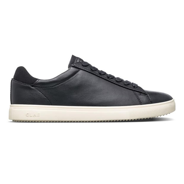 Blk Milled Lth - Clae - Unisex Adults Low-Top Trainers