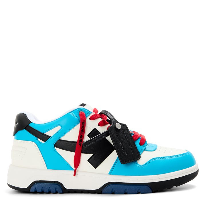 Off White Men's  Outofoffice Calf Leather Low-Top Trainers in Size 8, Sports Direct