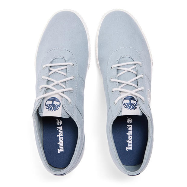 Med Blue Canvas - Timberland - Men's Low Lc Sneaker Lace Up Low-Top Trainers