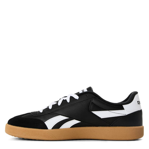 Black/White/Gum - Reebok - Men's Smash Edge S Low-Top Trainers