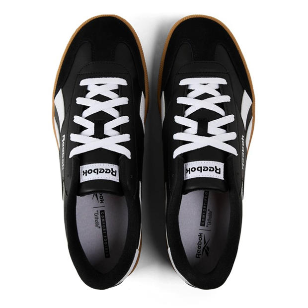 Black/White/Gum - Reebok - Men's Smash Edge S Low-Top Trainers