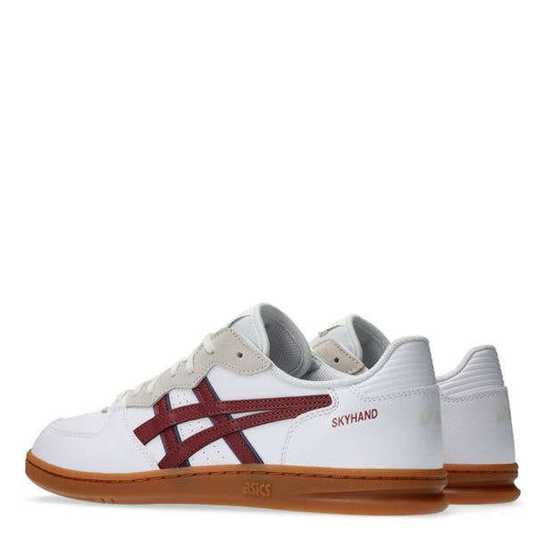 White/Maroon - ASICS - Skyhand OG Trainers