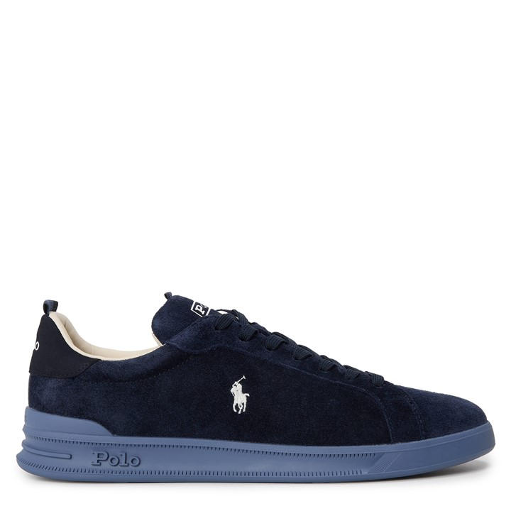Polo Ralph Lauren Men's Blue Low-Top Trainers in Size 9, Sports Direct