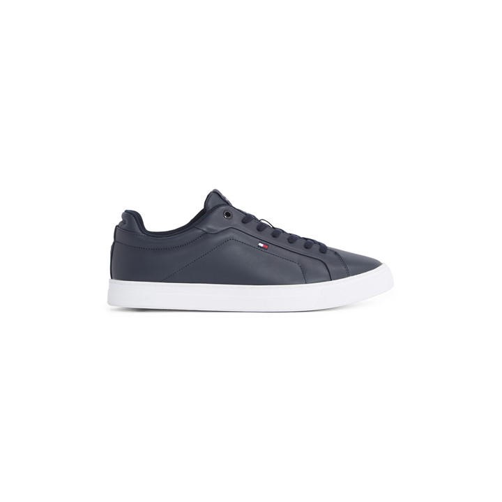 Tommy Hilfiger Men's Blue Icon Court Lth Flag Ess in Size 9, Sports Direct