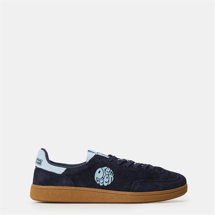 Pretty Green Men's Blue Pg Ramblas Low-Top Trainers in Size 7, Sports Direct