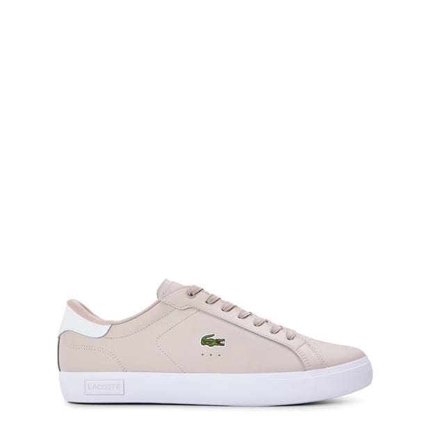 Gry/Wht 25Y - Lacoste - Men's PowerCourt Low-Top Trainers