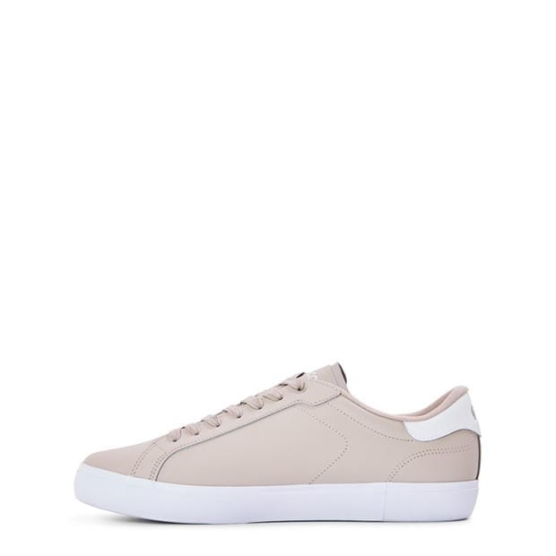 Gry/Wht 25Y - Lacoste - Men's PowerCourt Low-Top Trainers