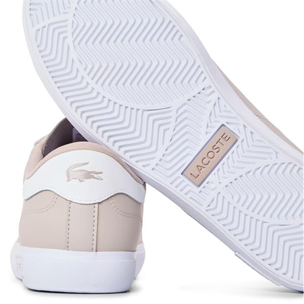 Gry/Wht 25Y - Lacoste - Men's PowerCourt Low-Top Trainers