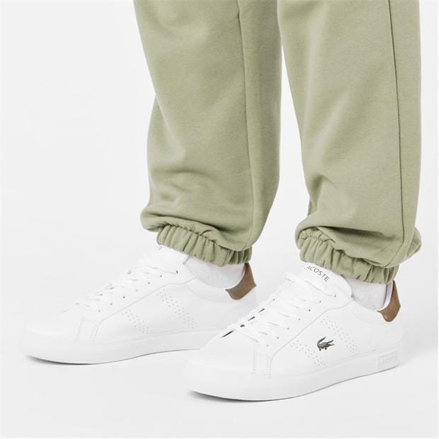 Бяло/Зелено 1R5 - Lacoste - Men's PowerCourt Low-Top Trainers