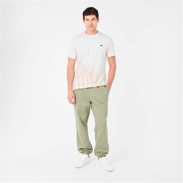 Бяло/Зелено 1R5 - Lacoste - Men's PowerCourt Low-Top Trainers