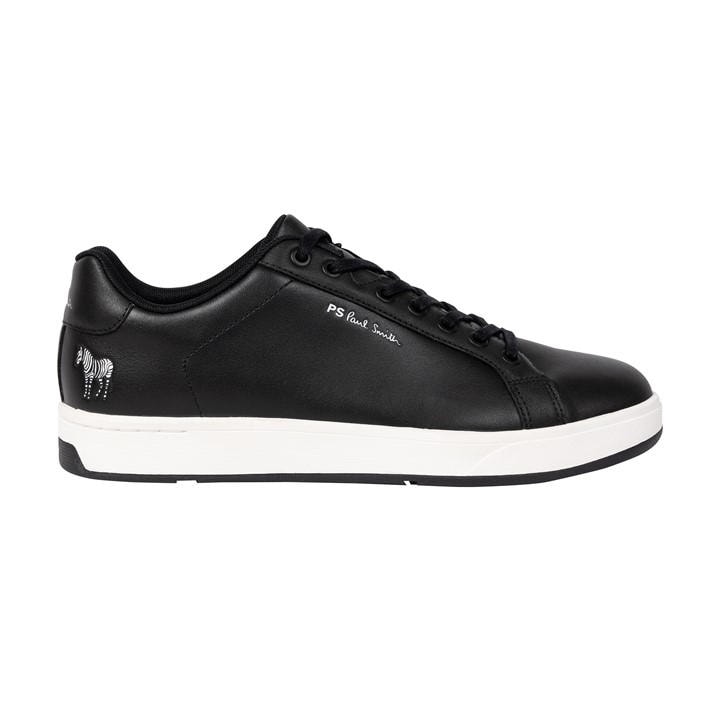 Ps Paul Smith Men's Black Albany Zebra Low Trainers in Size 11, Sports Direct