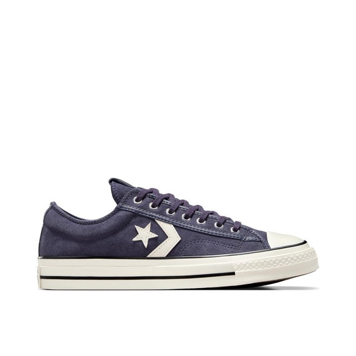 Converse  Purple  Star Player 76 Low-Top Trainers in Size 10.5, Sports Direct