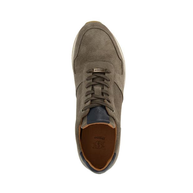Grey - Dune London - Men's Trilogy Low-Top Trainers