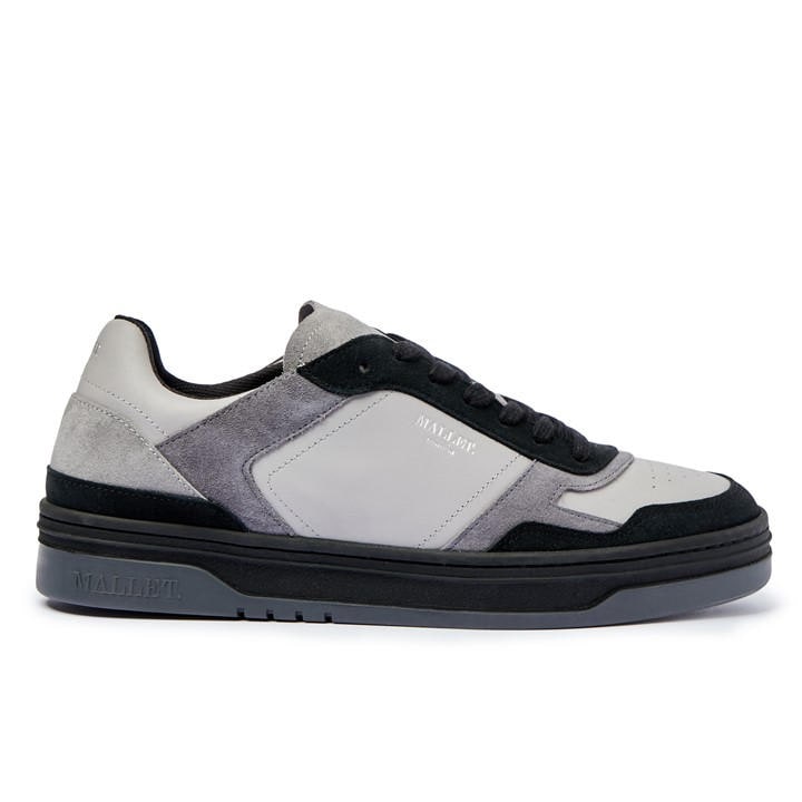 Mallet Men's Grey Barnsley Low-Top Trainers in Size 9, Sports Direct