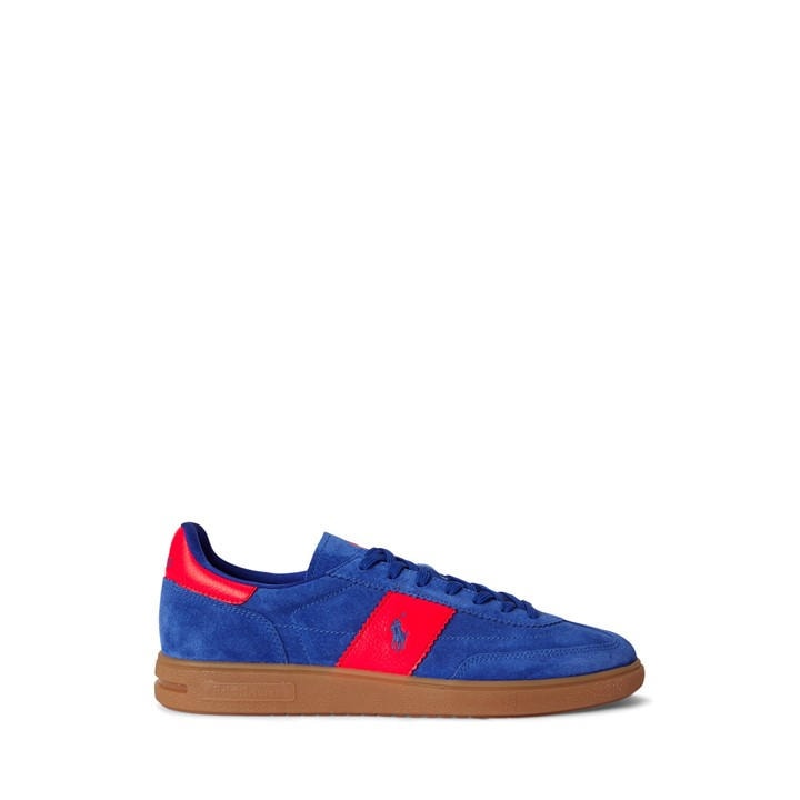 Polo Ralph Lauren Men's Blue Bedford Low-Top Trainers in Size 11, Sports Direct
