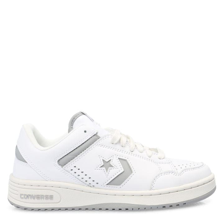 Converse  White  Weapon Low-Top Trainers in Size 7, Sports Direct