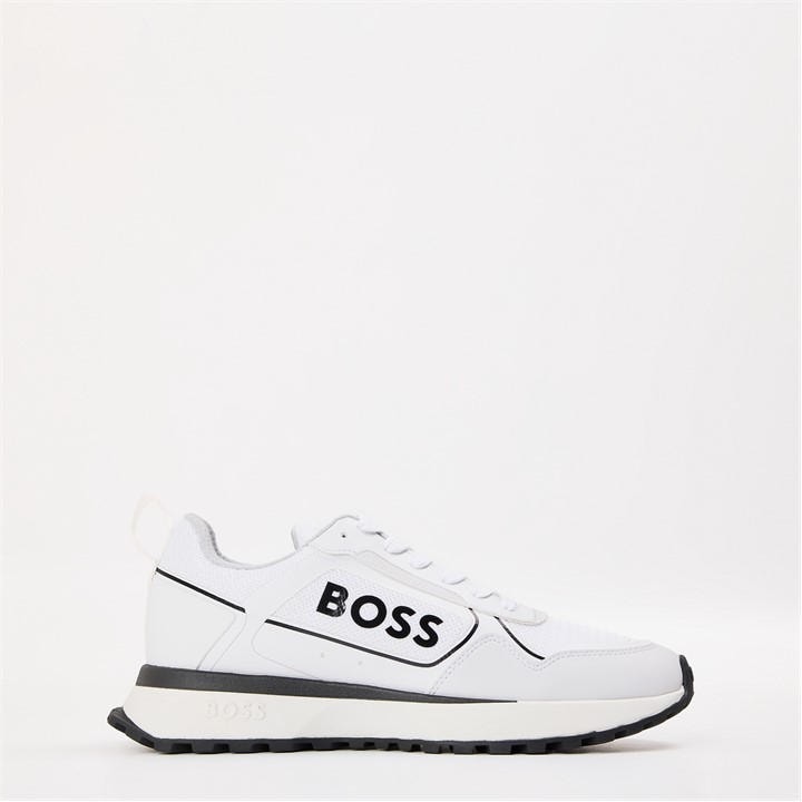 Boss Men's Neutral Jonah Runners Low-Top Trainers in Size 6, Sports Direct