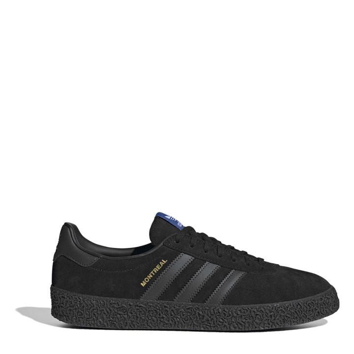 Adidas Originals Men's Black Montreal Trainers in Size 9, Sports Direct