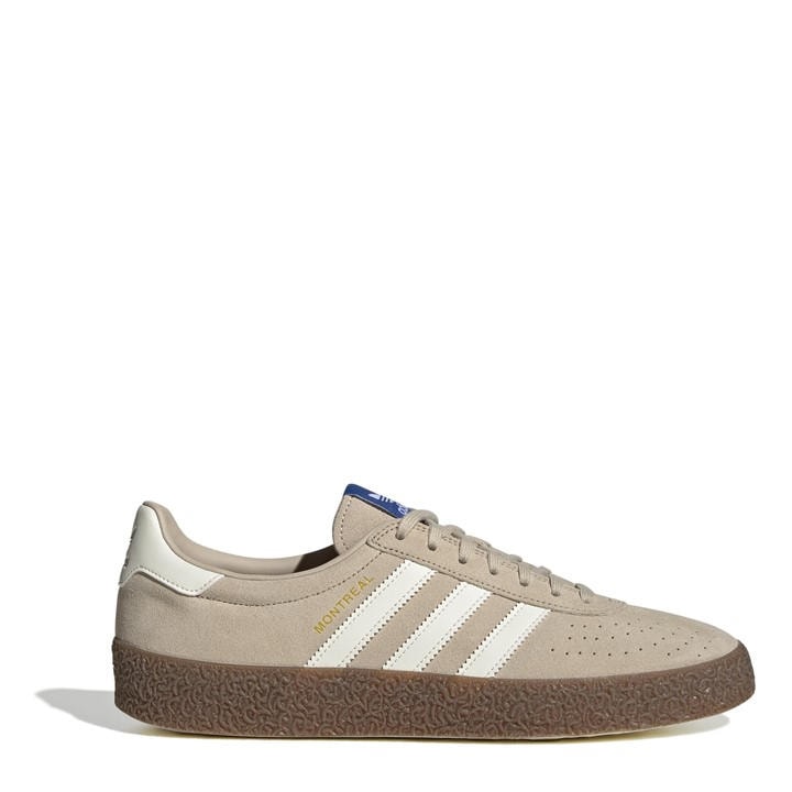 Adidas Originals Men's Beige Montreal Trainers in Size 8.5, Sports Direct