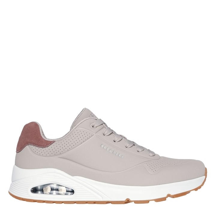 Skechers Men's Beige Uno Stand On Air Trainers in Size 9, Sports Direct
