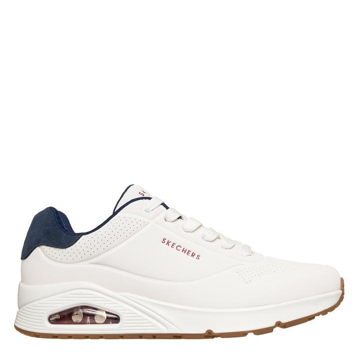Skechers Men's White Uno Stand On Air Trainers in Size 9, Sports Direct